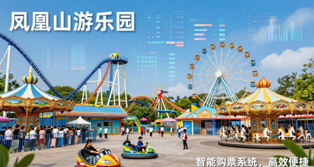 新疆凤凰山游乐园票务系统  新疆凤凰山游乐园一卡通管理系统功能和好处