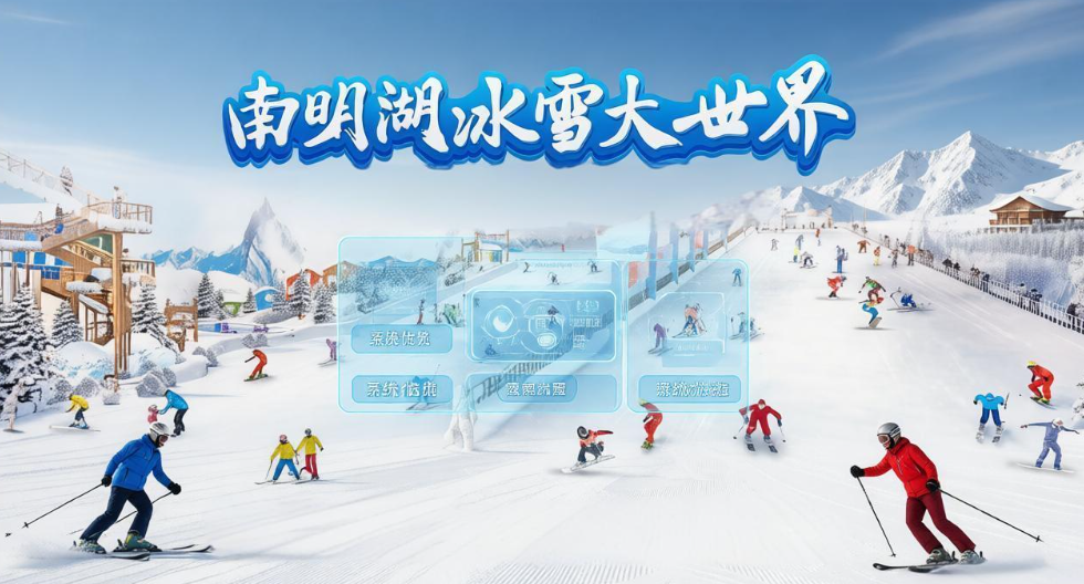 小泥人签约南明湖室内滑雪场综合管理系统和南明湖冰雪大世界闸机改造，开启高效运营新篇章