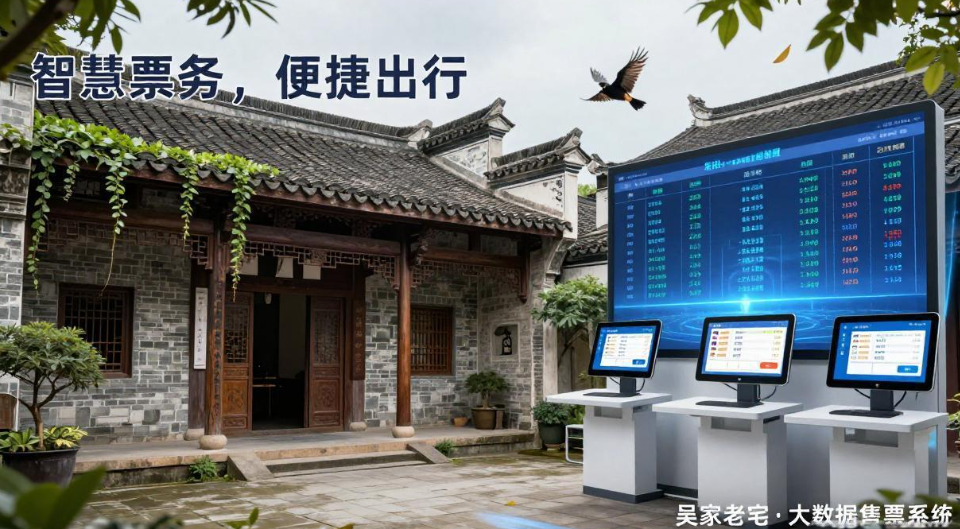 小泥人签约吴家老宅量身打造覆盖“售票-检票-管理-服务”全链路的智慧化票务系统