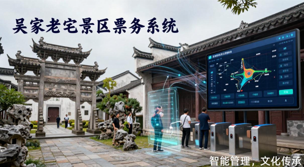 吴家老宅售检票系统和小泥人达成合作,打破传统文旅的运营边界
