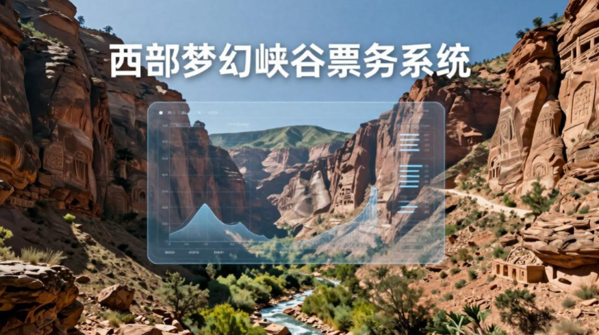 小泥人签约西部梦幻峡谷票务系统,让智慧化方案落地到峡谷实地