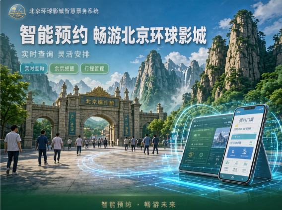 环球影城智慧票务系统:优速通、城市大道与多业态分账