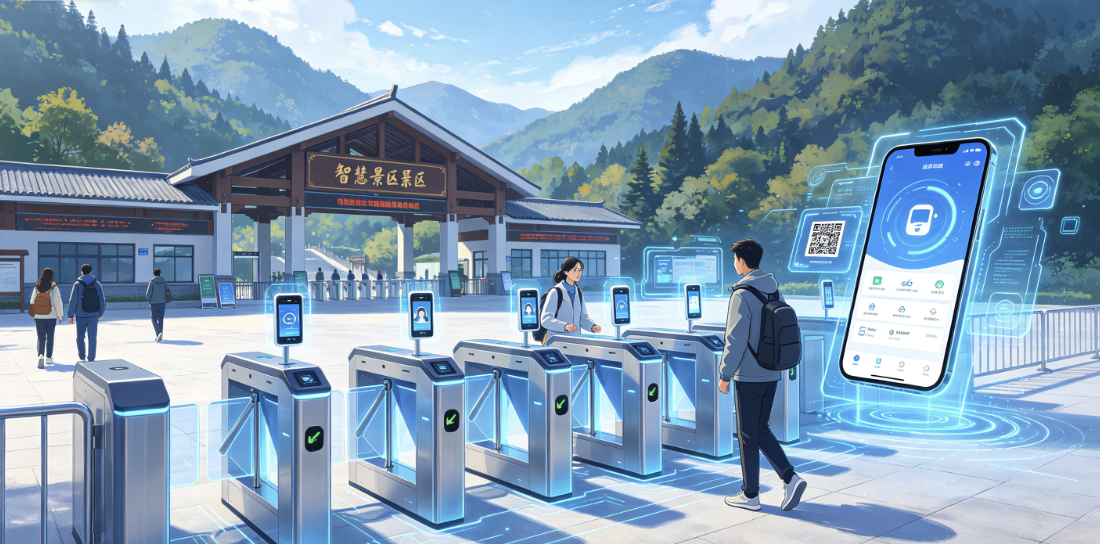 落地见效！小泥人全套智慧文旅系统入驻吉林延边九溪听泉景区