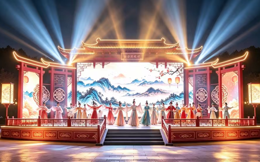 驻马店皇家驿站·大明仙侠城与小泥人签约:一套多商户多业态售检票系统,托住沉浸式明文化景区的大客流底盘