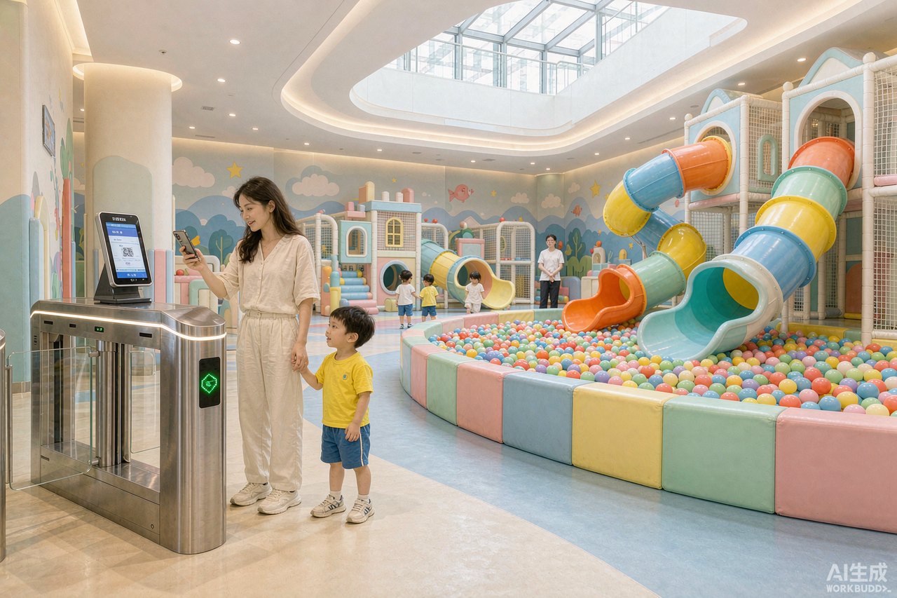 小泥人签约北京朝阳菁幼儿园儿童乐园：儿童乐园SaaS票务系统，打通“售票—二消—会员复购”全链路