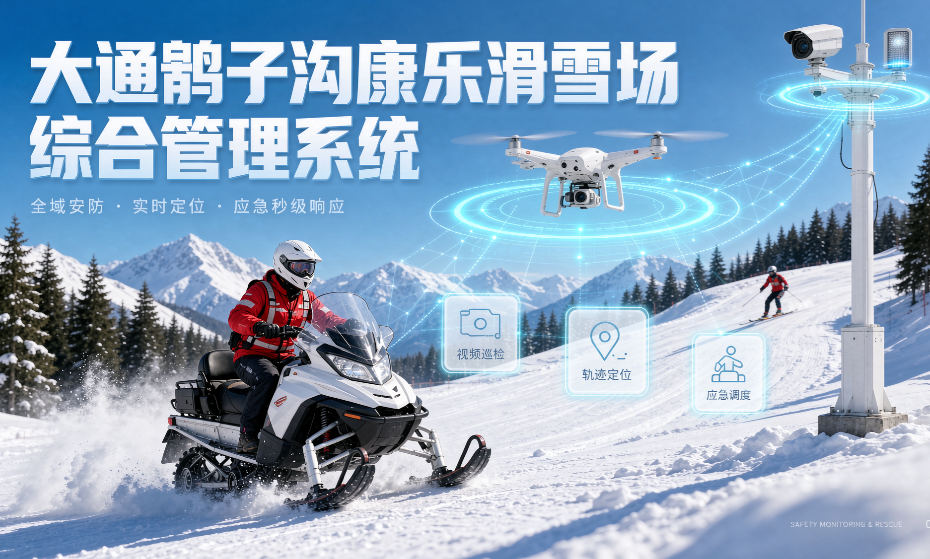 携手赋能青海冰雪文旅｜小泥人与大通鹞子沟康乐滑雪场签约滑雪场票务综合管理系统